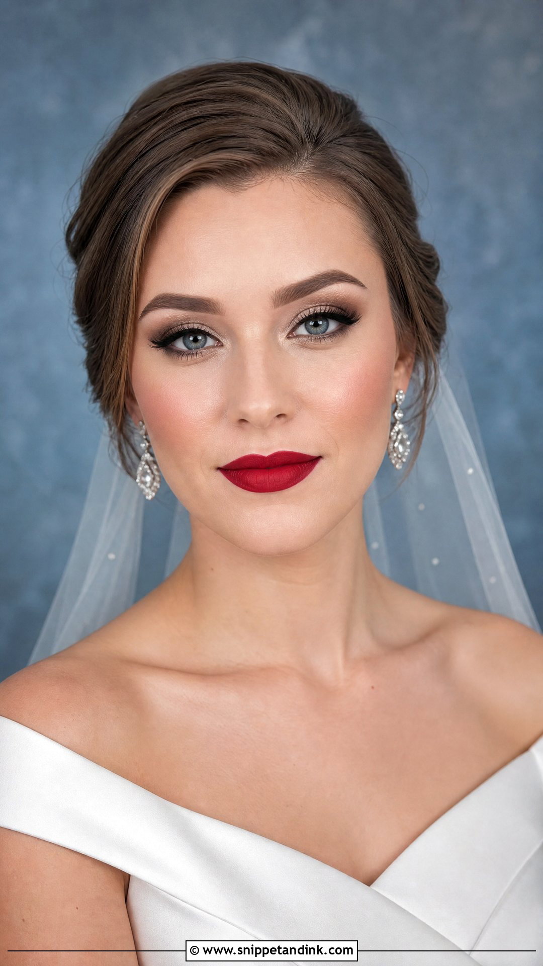 Blue Red Lip Wedding Makeup - Snippet and Ink - 20 Wedding Makeup Red Lips