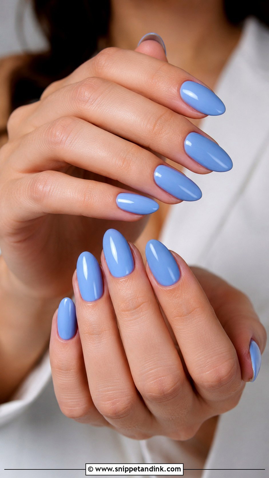 Blue Short Bridesmaid Nails - Snippet and Ink - 20 Blue Bridesmaid Nails