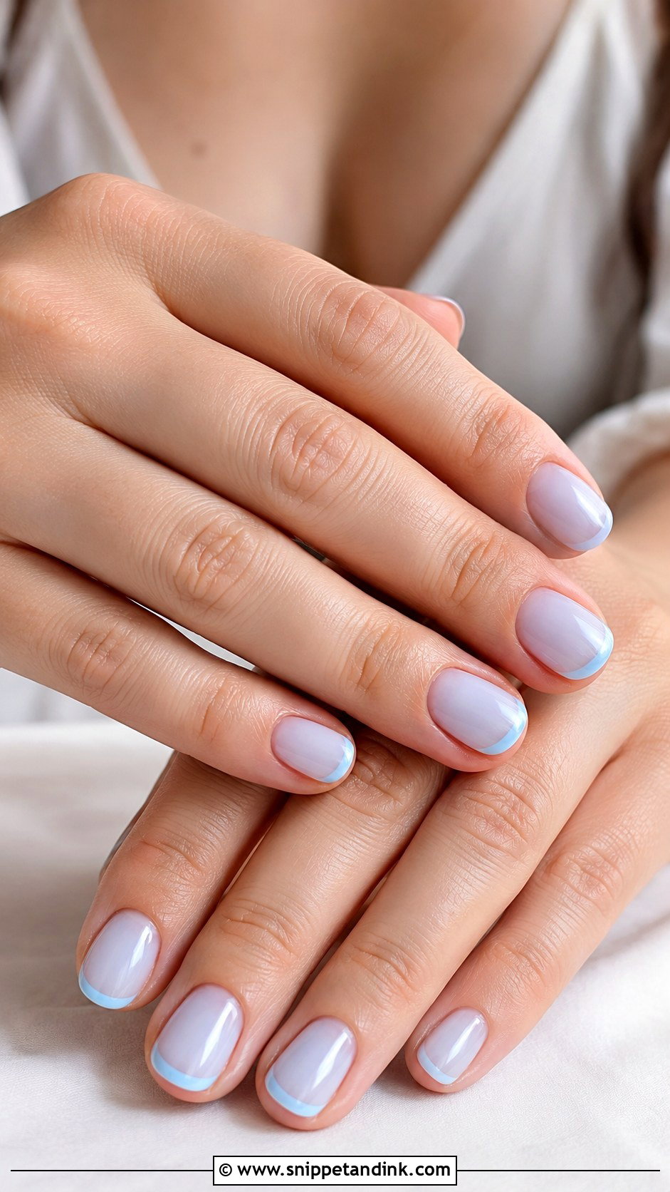 Blue Short Wedding Nails - Snippet and Ink - 20 Blue Wedding Nails for Bride