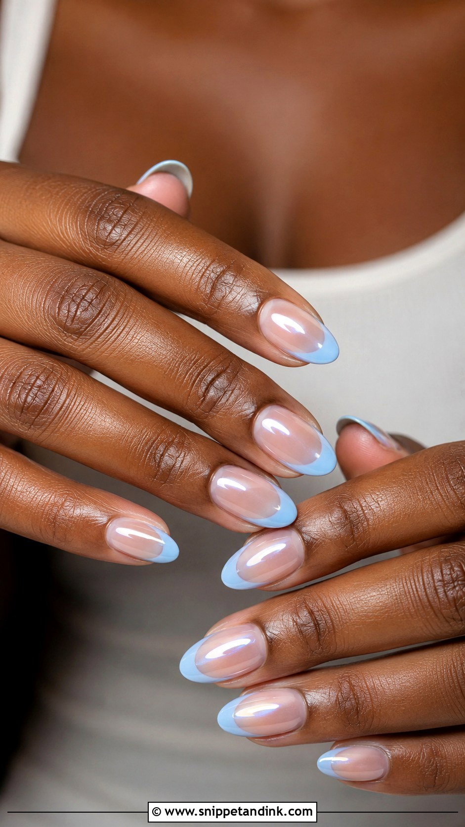 Blue Wedding Nails For Black Women - Snippet and Ink - 20 Wedding Nails Black Women
