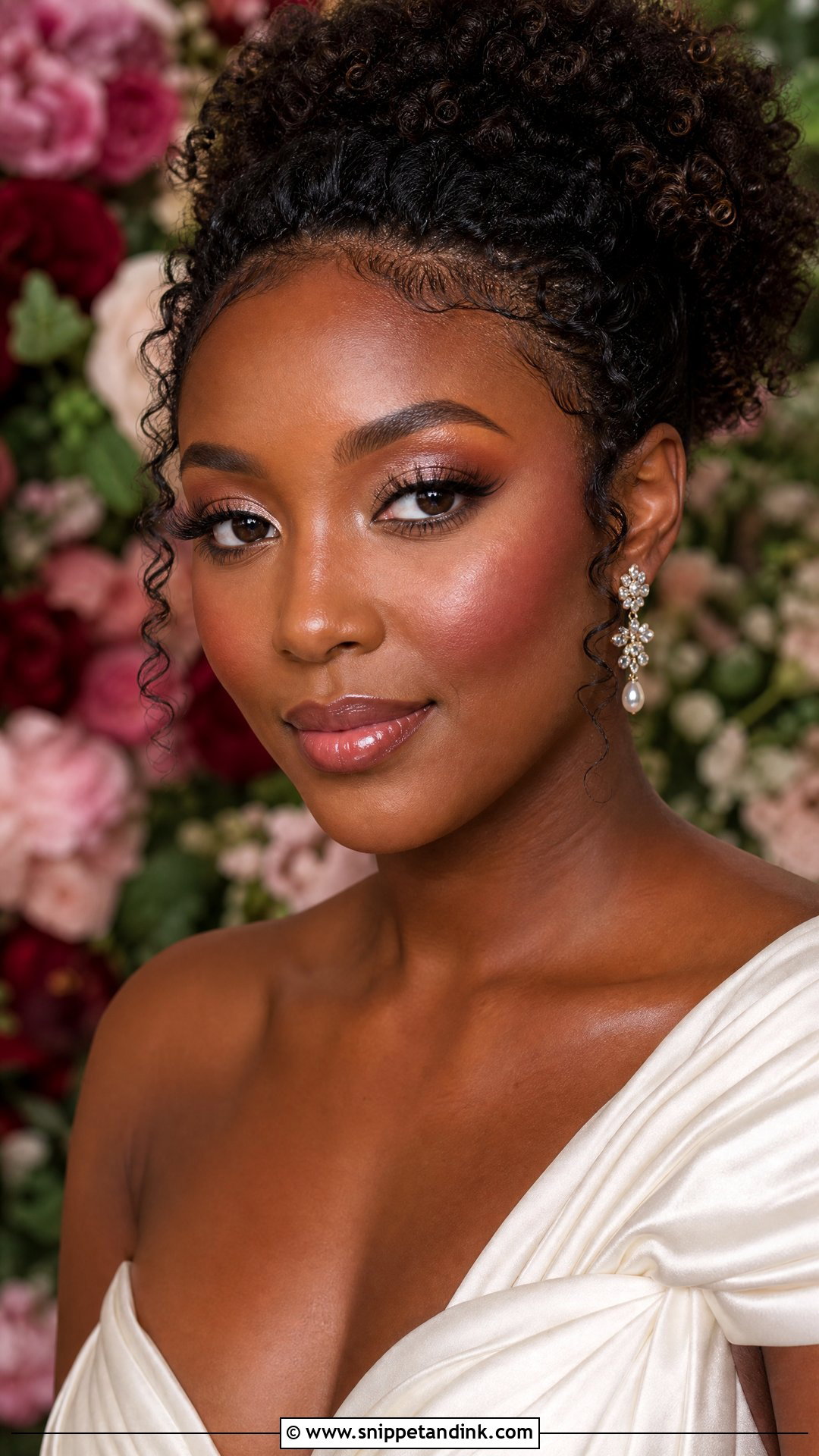 Blush Bridal Makeup - Snippet and Ink - 20 Whimsical Wedding Makeup Ideas