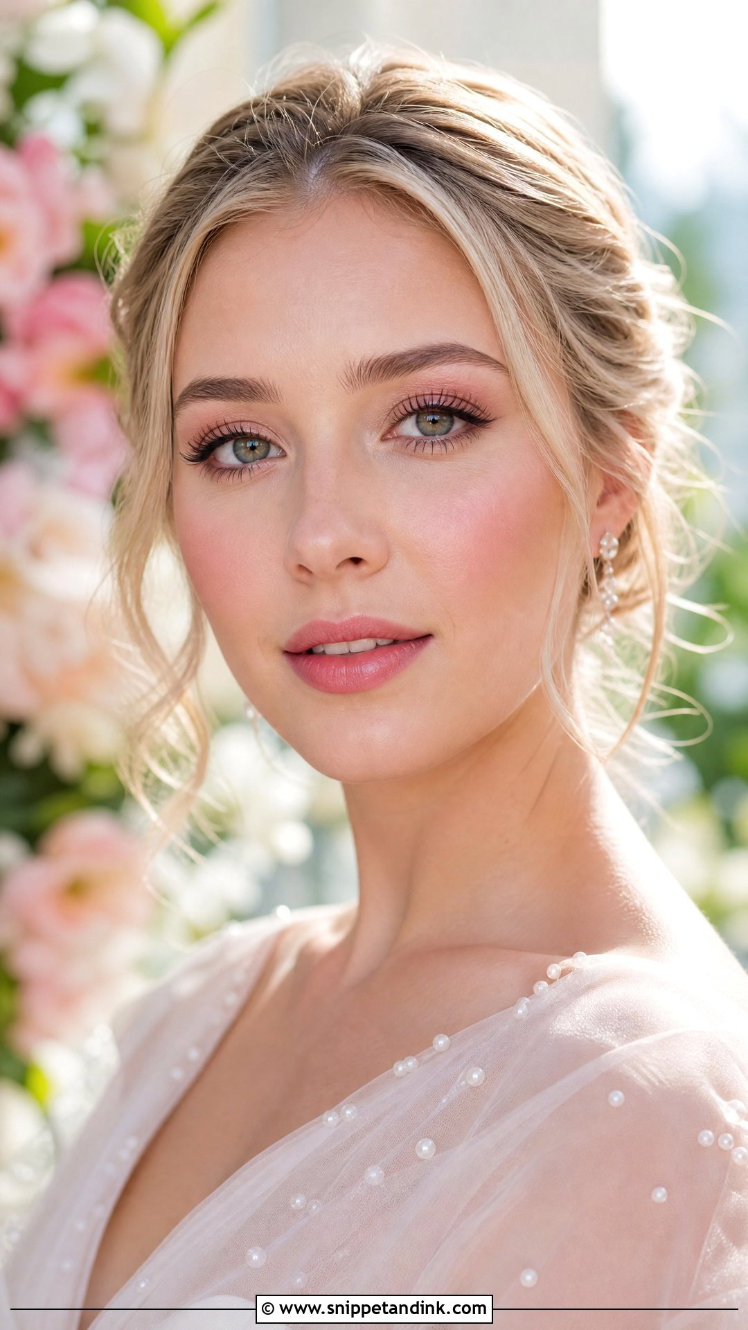 Blush Bridal Makeup - Snippet and Ink - 25 Bridal Makeup 2025 Ideas