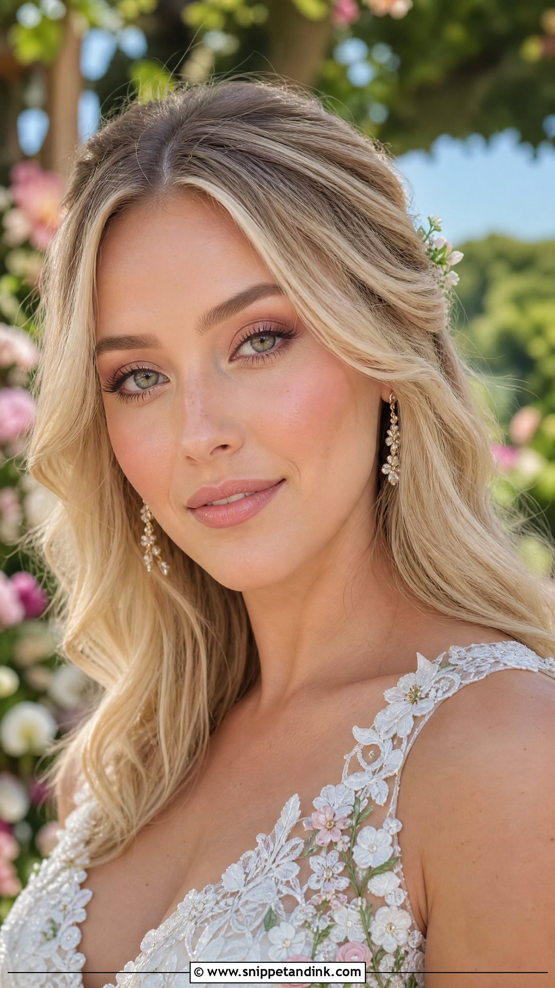 Blush Bridal Makeup - Snippet and Ink - 25 Makeup for Wedding for Bride Ideas