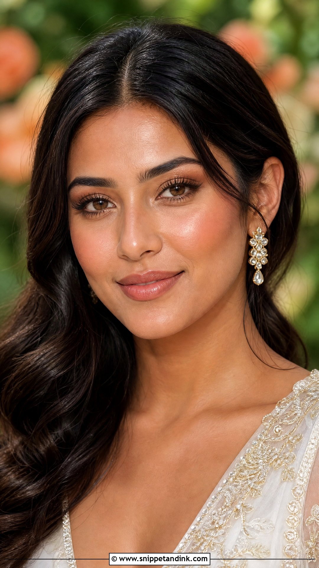 Blush Bridal Makeup For Olive Skin - Snippet and Ink - 20 Blush Bridal Makeup Ideas