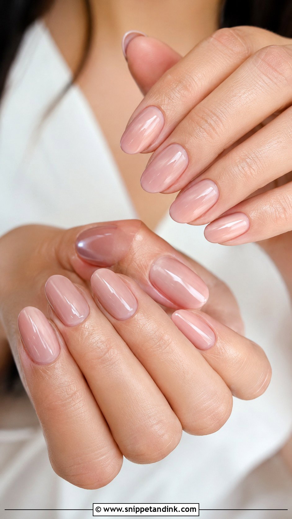 Blush Bridal Nails - Snippet and Ink - 20 Bridal Nails Art