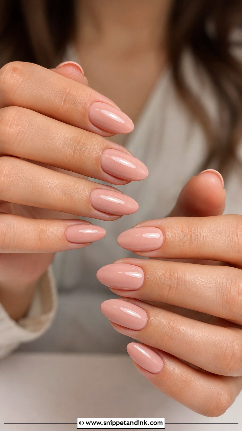Blush Bridesmaid Nails - Snippet and Ink - 30 Classy Bridesmaid Nails