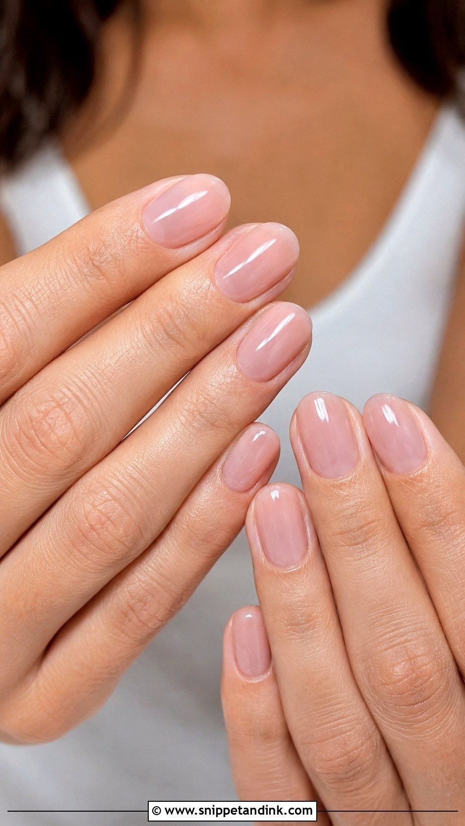 Blush Bridesmaid Nails - Snippet and Ink - 20 Wedding Nail Inspo for Bridesmaids Ideas
