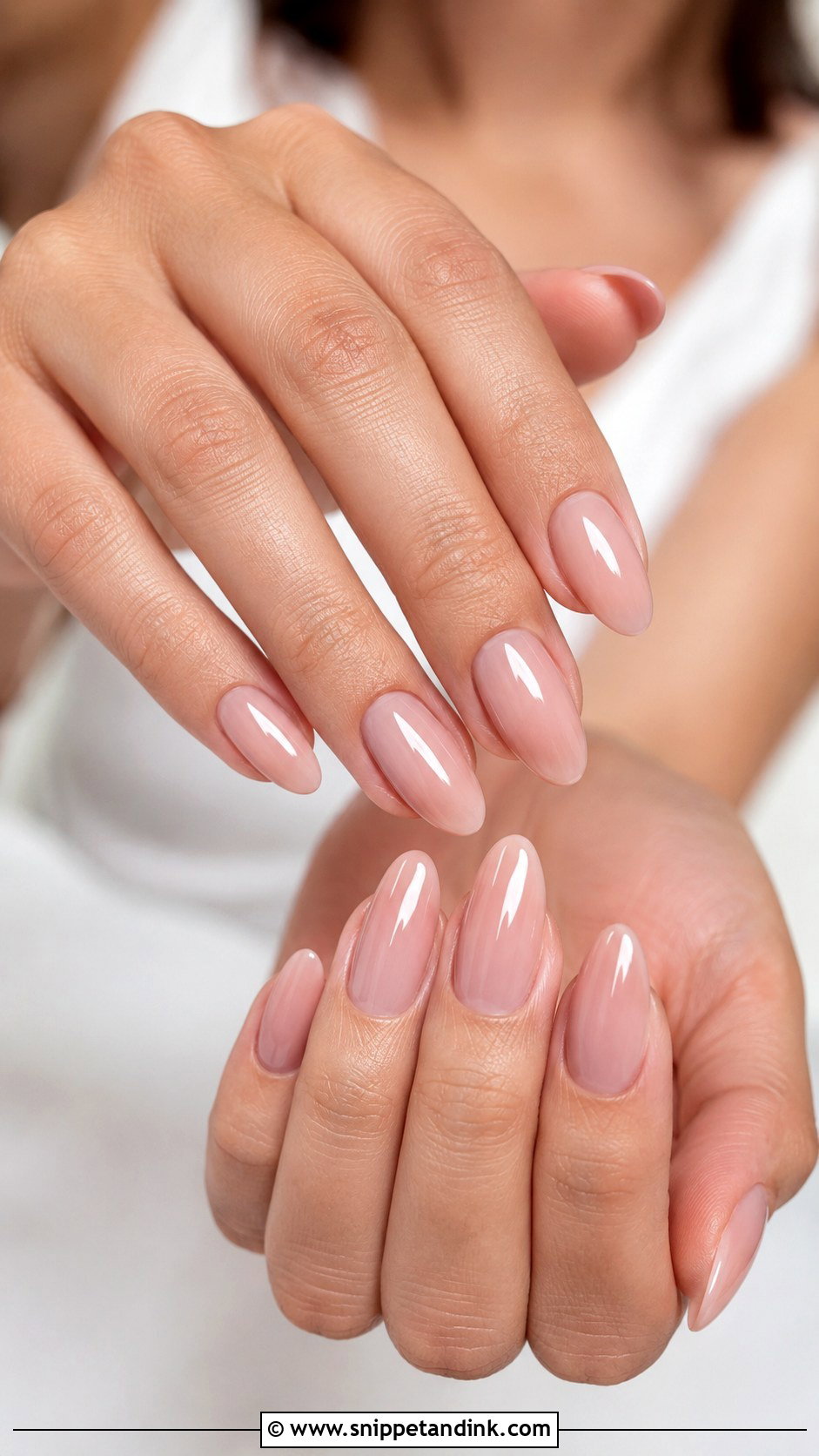 Blush Neutral Bridal Nails - Snippet and Ink - 20 Neutral Bridal Nails