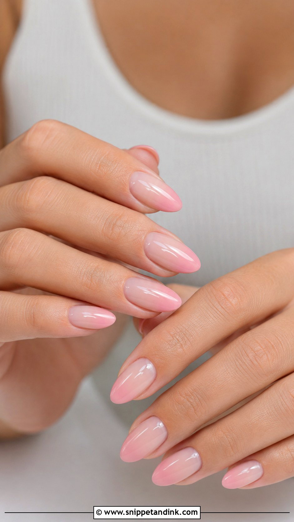 Blush Ombre Spring Wedding Guest Nails - Snippet and Ink - 20 Spring Wedding Guest Nails