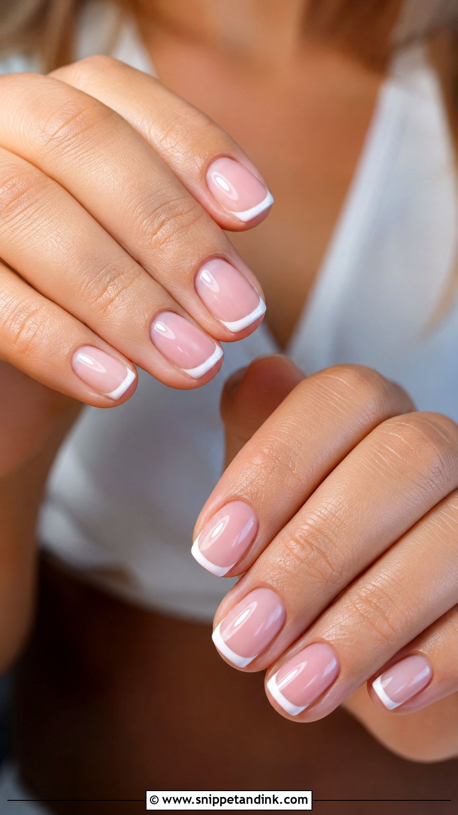 Blush Ombre Wedding Nails - Snippet and Ink - 20 Simple Nail Art for Wedding Ideas