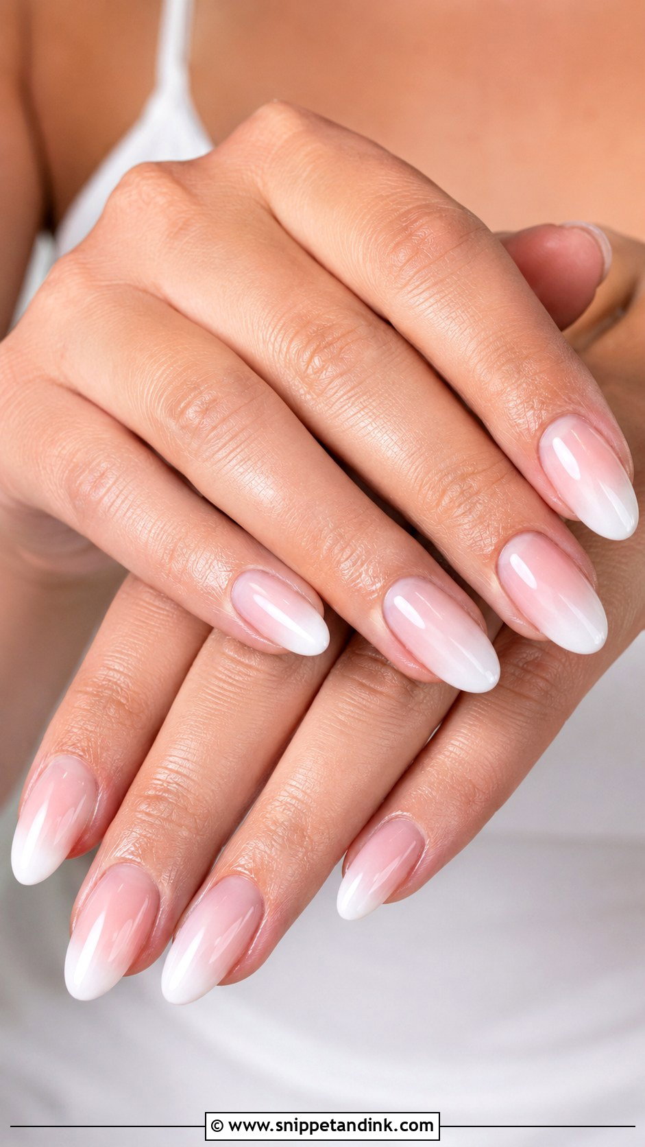 Blush Ombre Wedding Nails - Snippet and Ink - 20 Wedding Nails Design 2025