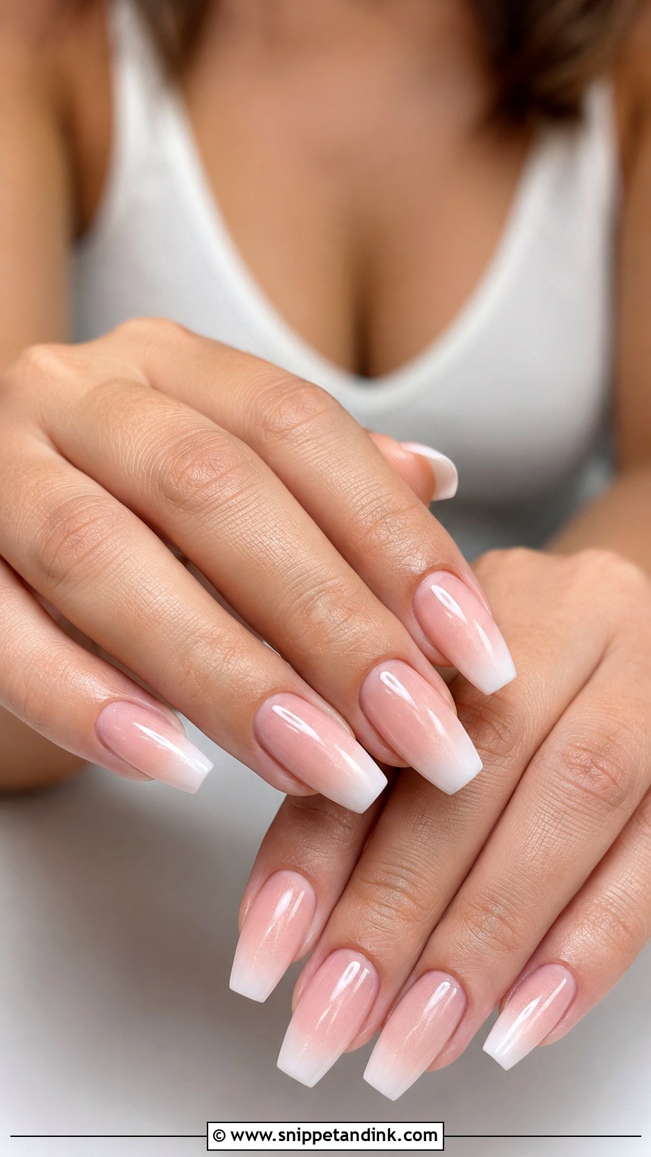 Blush Ombre Wedding Nails - Snippet and Ink - 20 Fun Wedding Nails for Bride