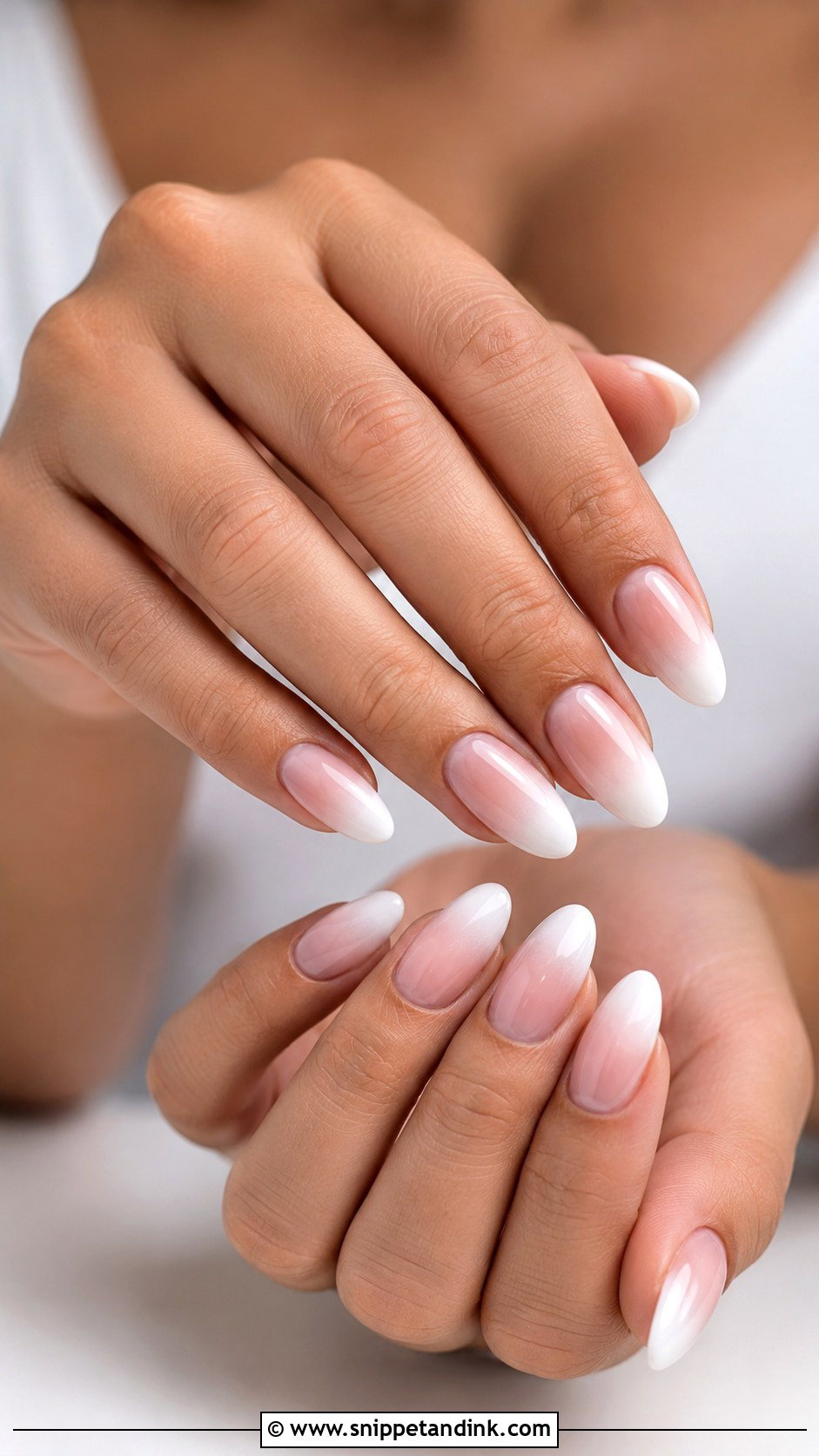 Blush Ombre Wedding Nails - Snippet and Ink - 20 Ombre Nails for Wedding