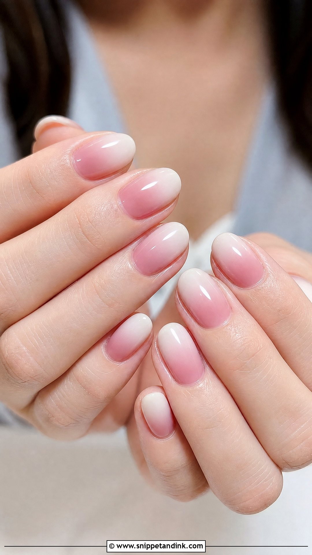 Blush Ombre Wedding Nails - Snippet and Ink - 20 Ombre Wedding Nails for Bride
