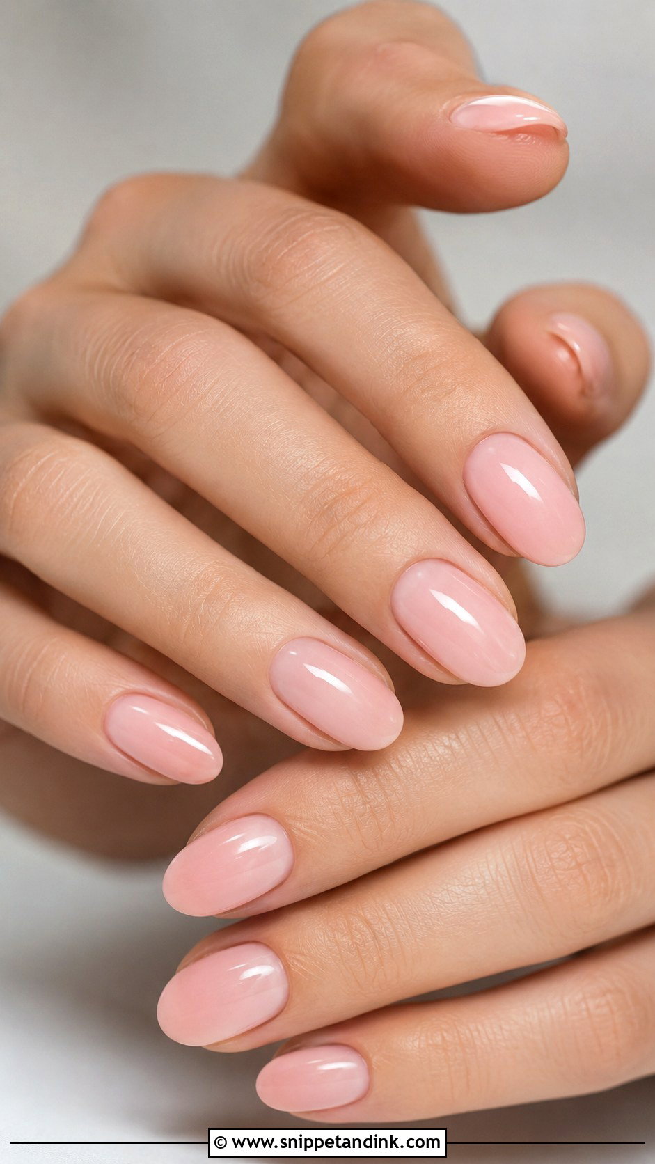 Blush Pink Acrylic Wedding Nails - Snippet and Ink - 20 Acrylic Nails for Wedding