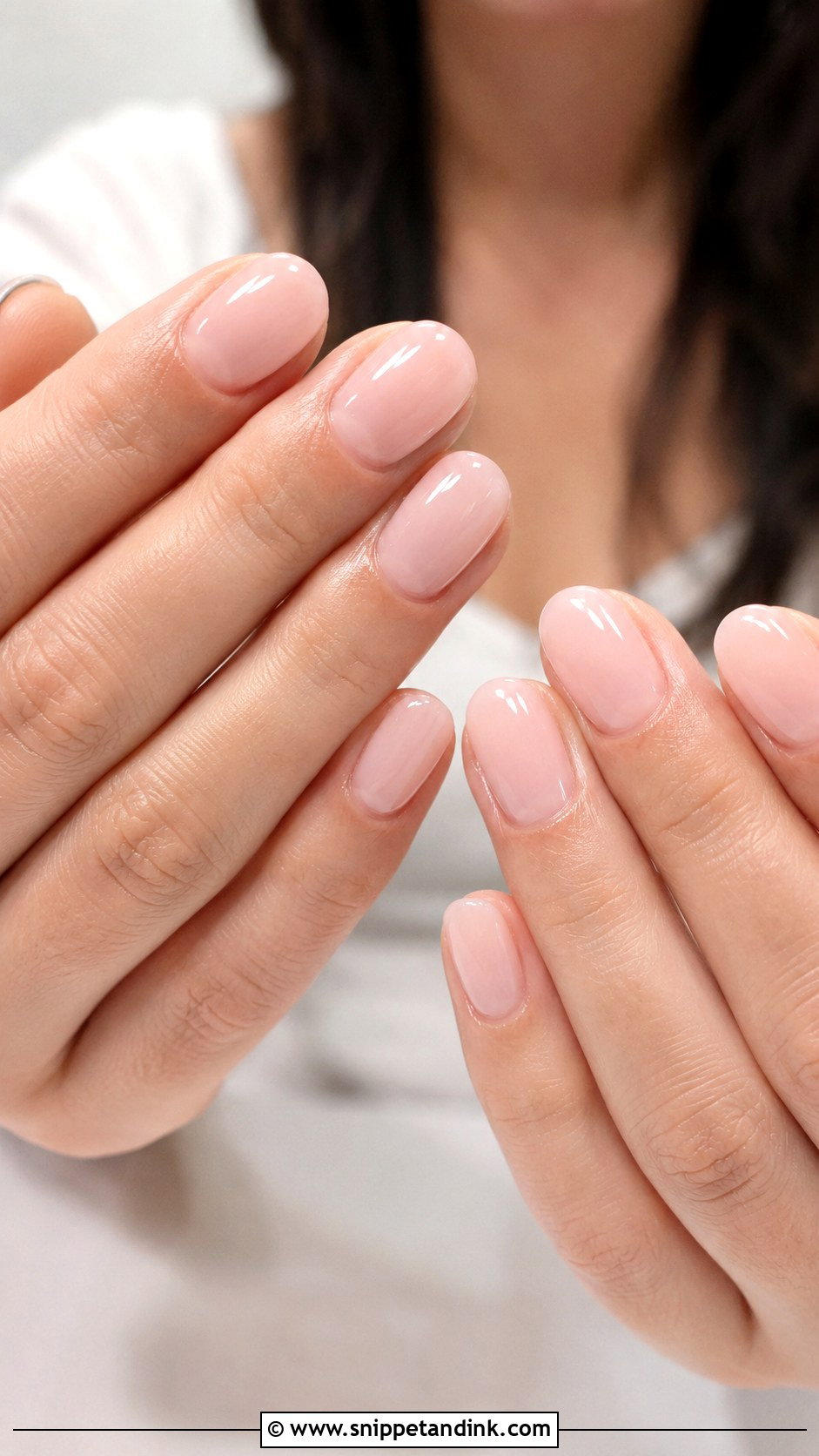 Blush Pink Bridal Dip Nails - Snippet and Ink - 20 Bridal Dip Nails
