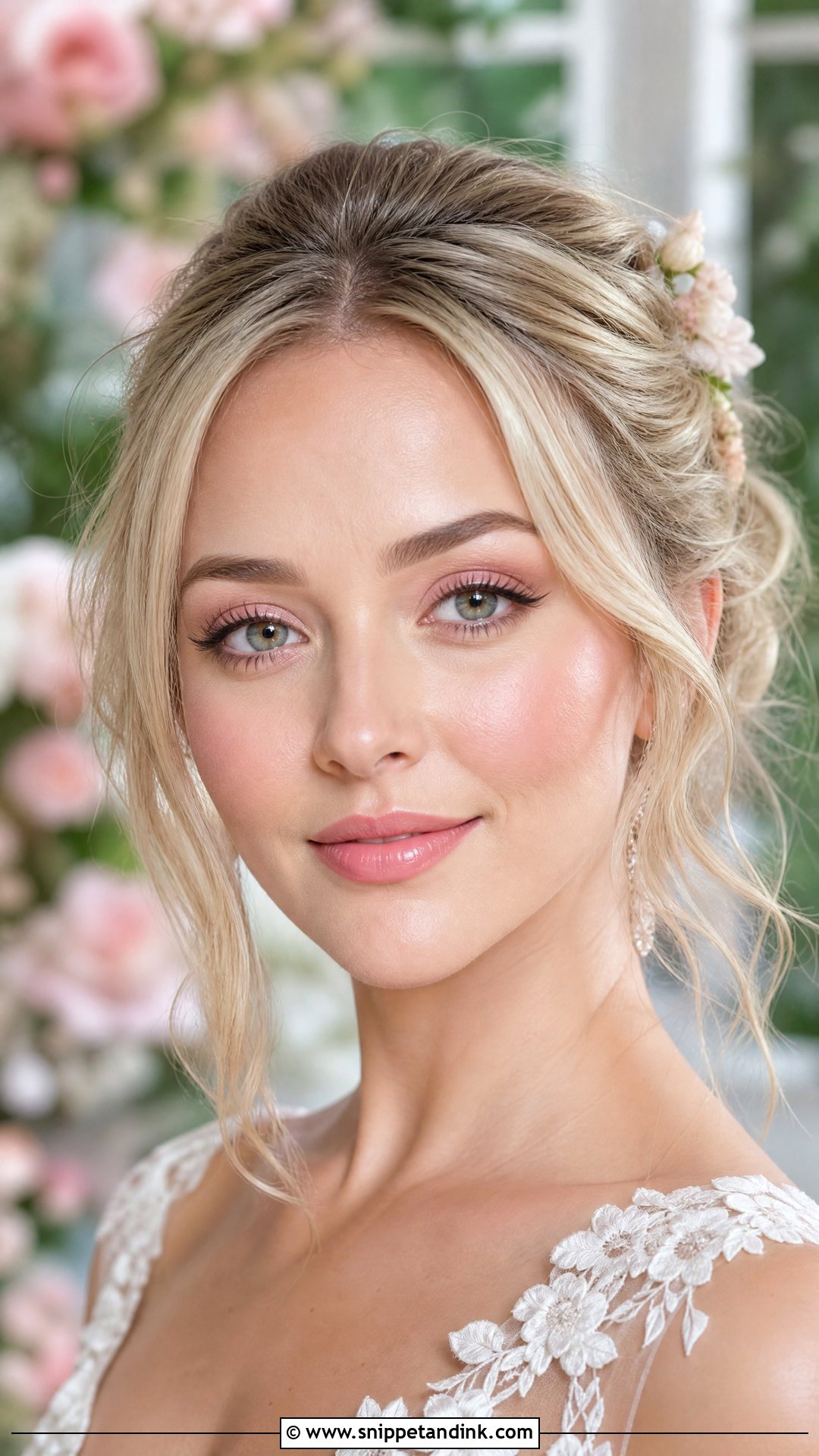 Blush Pink Bridal Makeup - Snippet and Ink - 25 Pink Wedding Makeup Brides