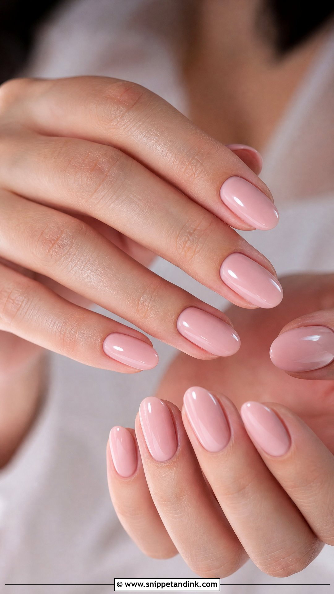 Blush Pink Bridal Nails - Snippet and Ink - 25 Classy Bridal Nails