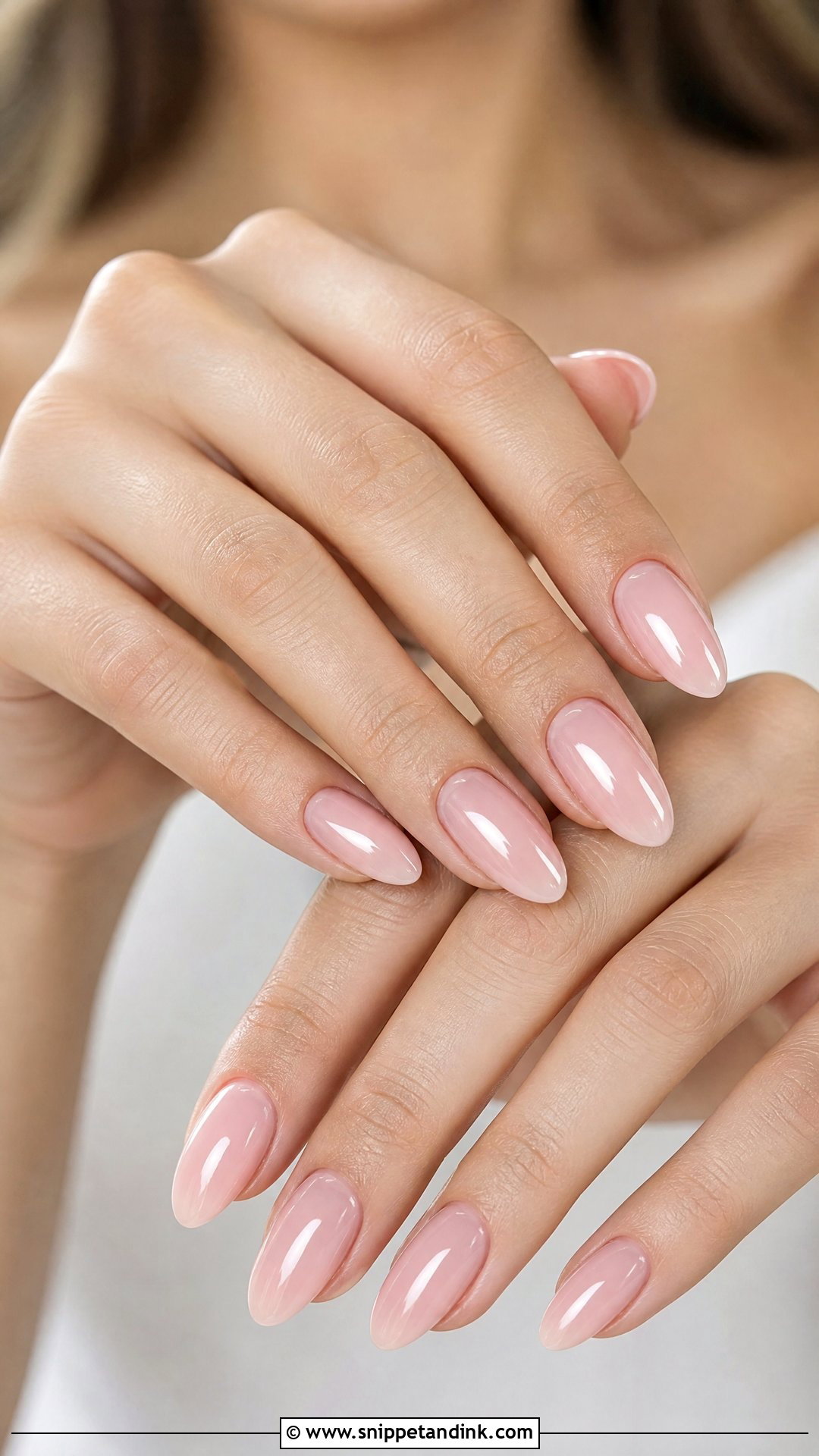 Blush Pink Bridal Nails - Snippet and Ink - 25 Simple Bridal Wedding Nails for Bride