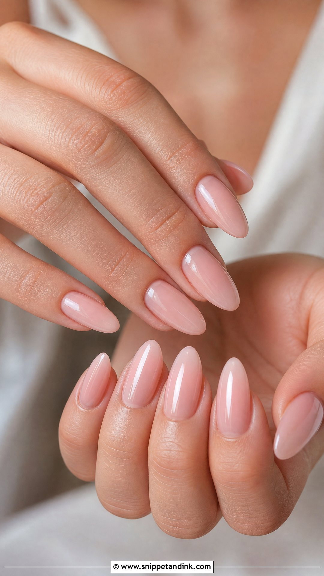 Blush Pink Bridal Nails - Snippet and Ink - 25 Unique Bridal Nails