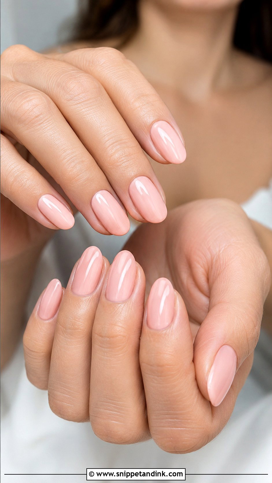 Blush Pink Bridal Nails - Snippet and Ink - 30 Bridal Nail Designs