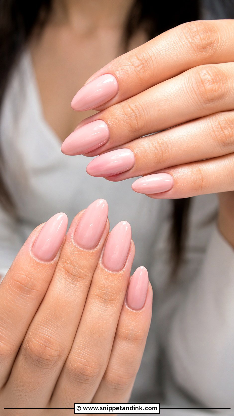 Blush Pink Bridal Nails - Snippet and Ink - 30 Elegant Bridal Nails
