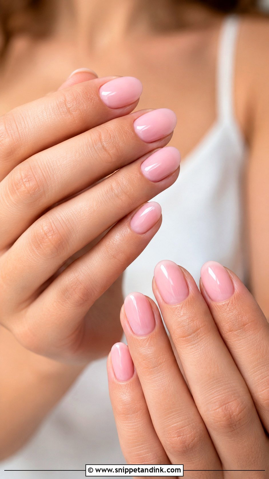 Blush Pink Bridal Nails - Snippet and Ink - 20 Elegant Bridal Nail Designs Brides