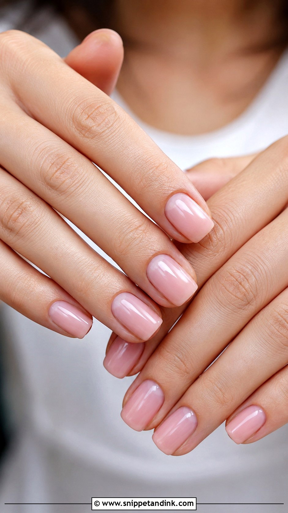 Blush Pink Bridal Nails - Snippet and Ink - 20 Romantic Nails Brides