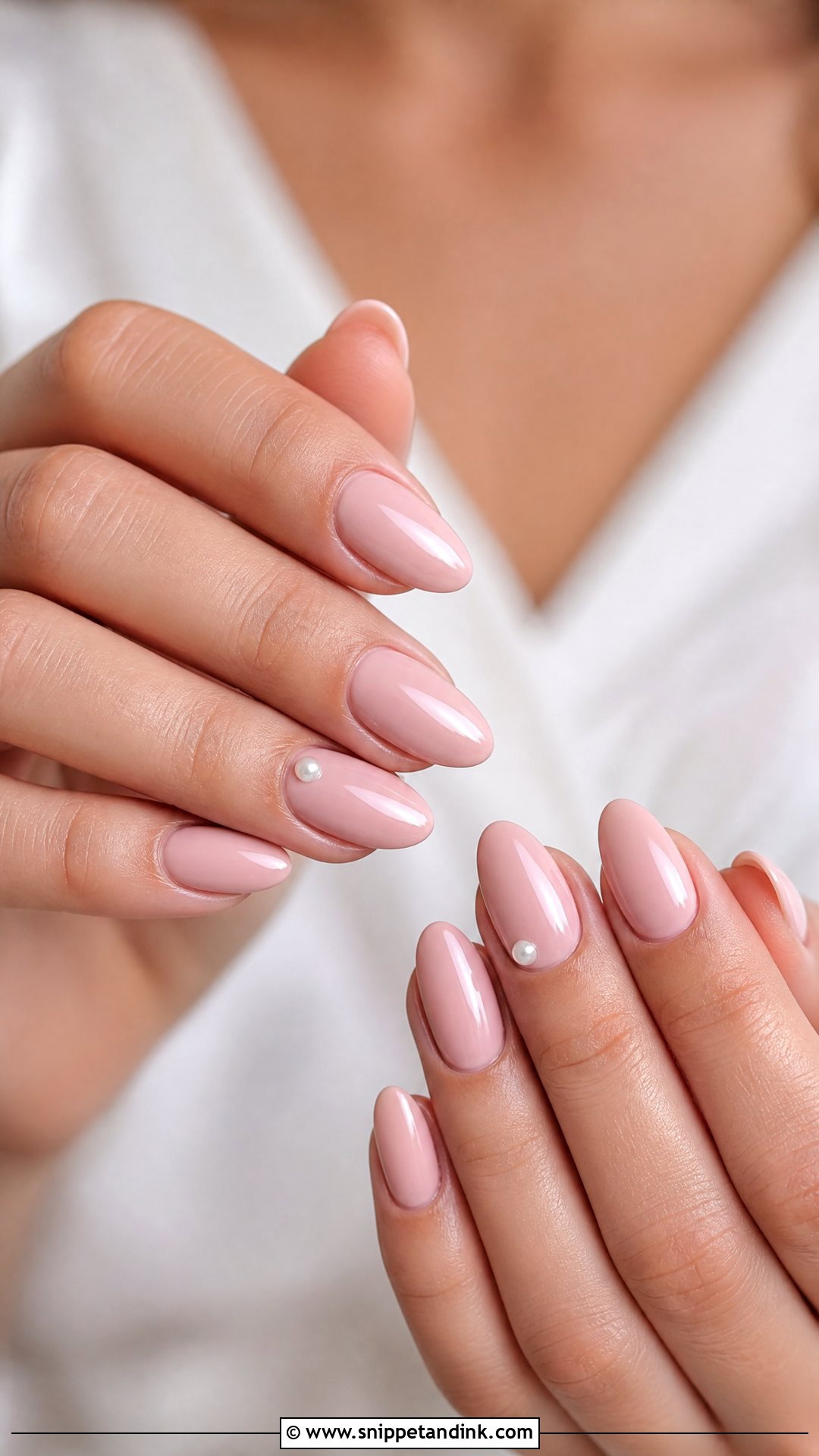 Blush Pink Bridesmaid Nails - Snippet and Ink - 20 Wedding Day Nails for Bridesmaids