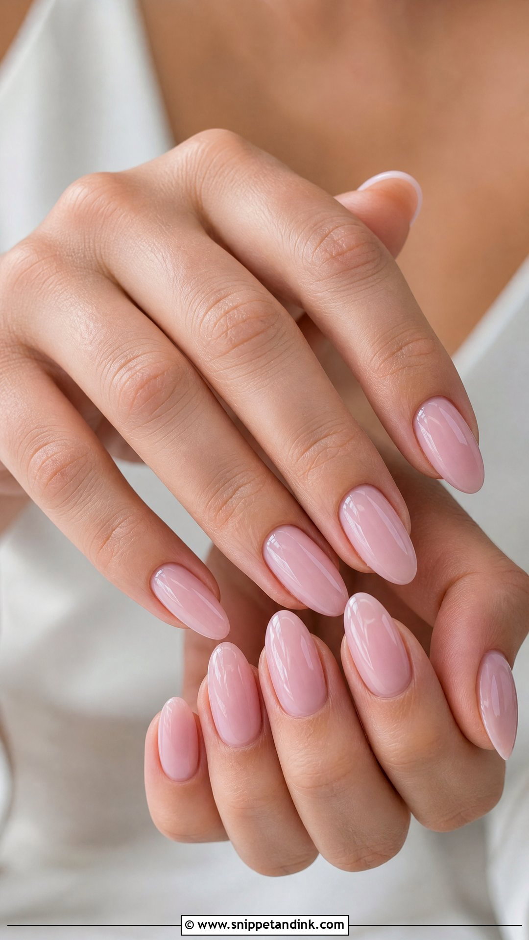 Blush Pink Bridesmaid Nails - Snippet and Ink - 25 Elegant Bridesmaid Wedding Nails