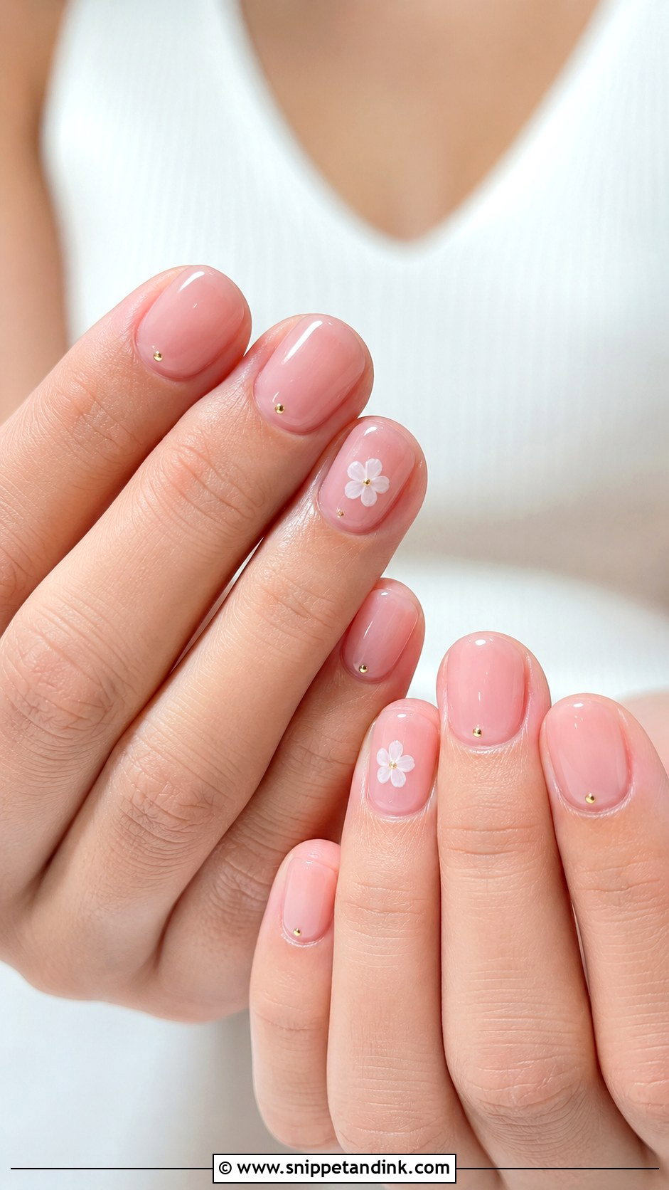 Blush Pink Garden Wedding Nails - Snippet and Ink - 20 Garden Wedding Nails