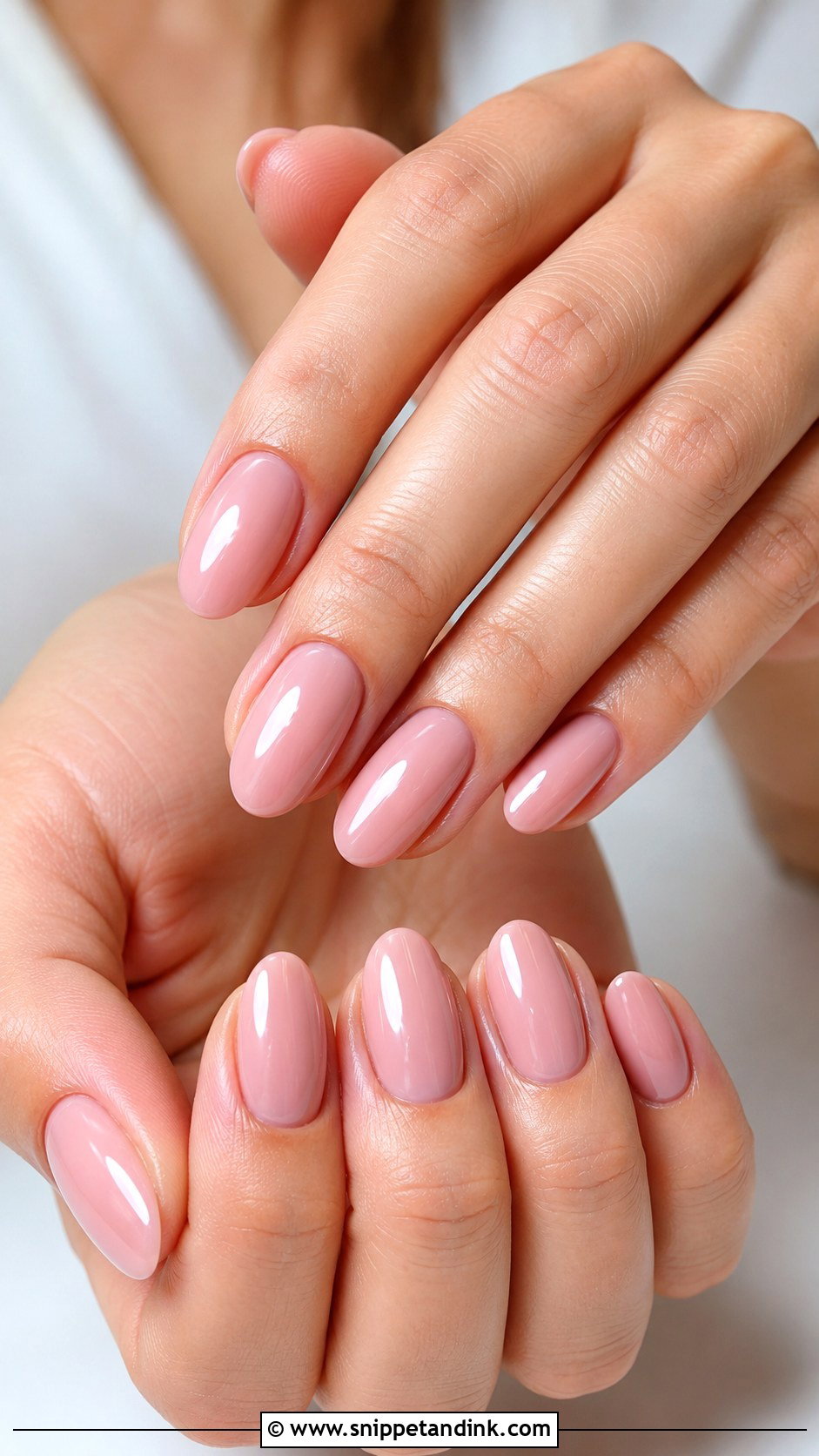 Blush Pink Gel Wedding Nails - Snippet and Ink - 20 Gel Nails for Wedding