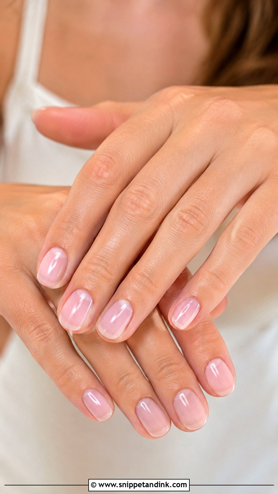 Blush Pink Gel X Wedding Nails - Snippet and Ink - 20 Gel X Wedding Nails