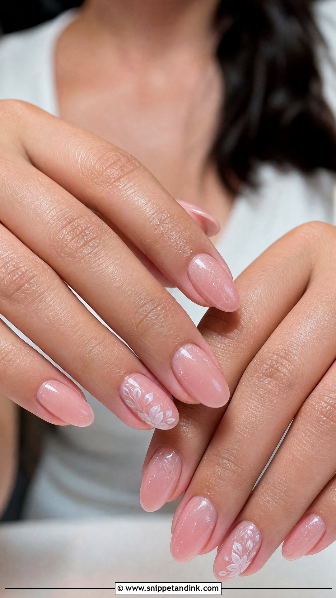 Blush Pink Marriage Nails - Snippet and Ink - 25 Marriage Nails Art Designs