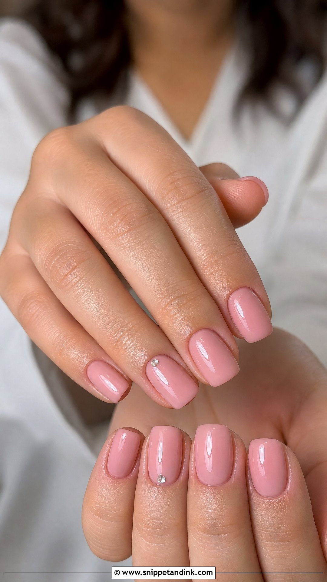 Blush Pink Pre Wedding Nails - Snippet and Ink - 25 Pre Wedding Nails