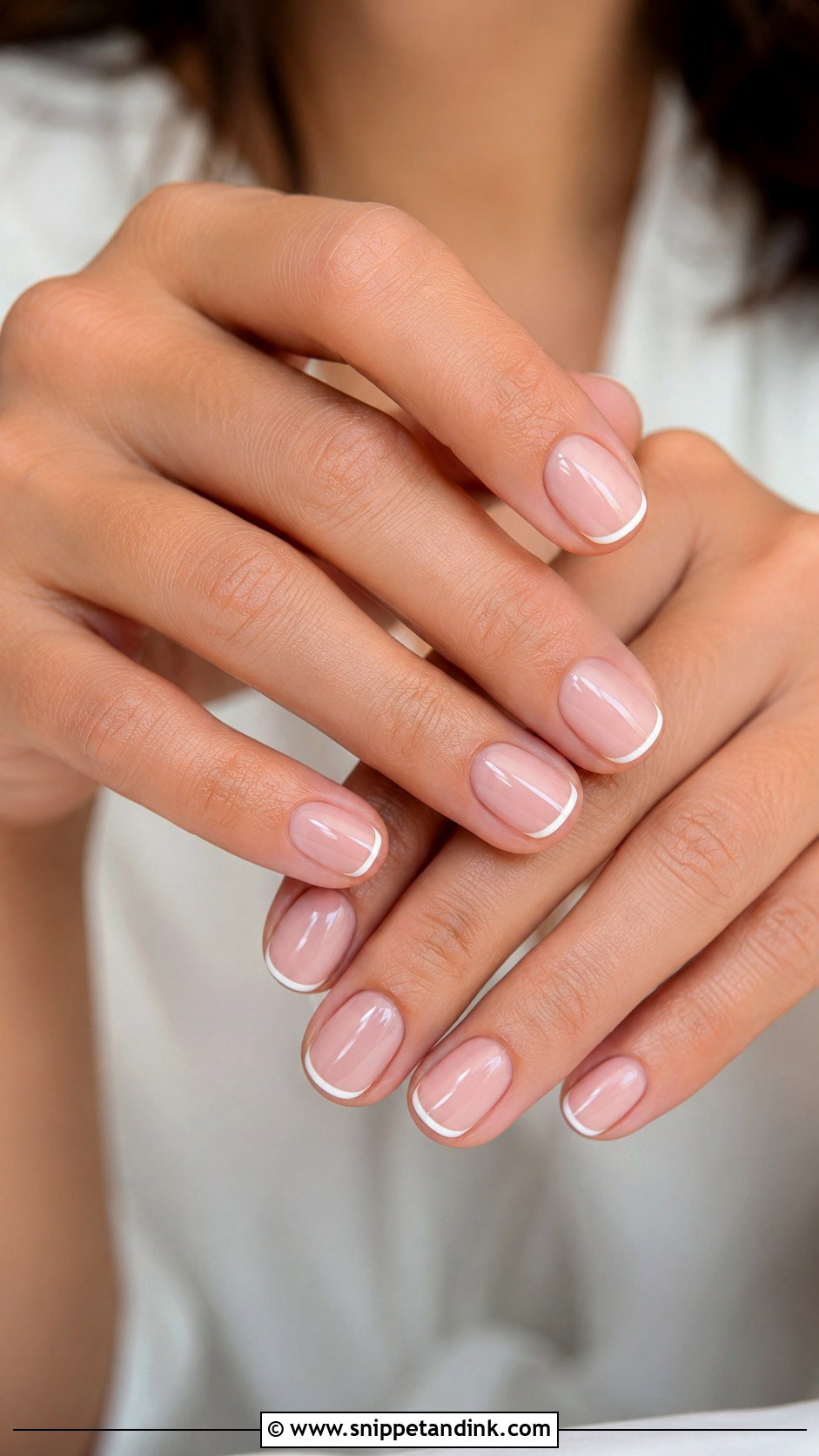 Blush Pink Short Wedding Nails - Snippet and Ink - 20 Blush Pink Wedding Nails