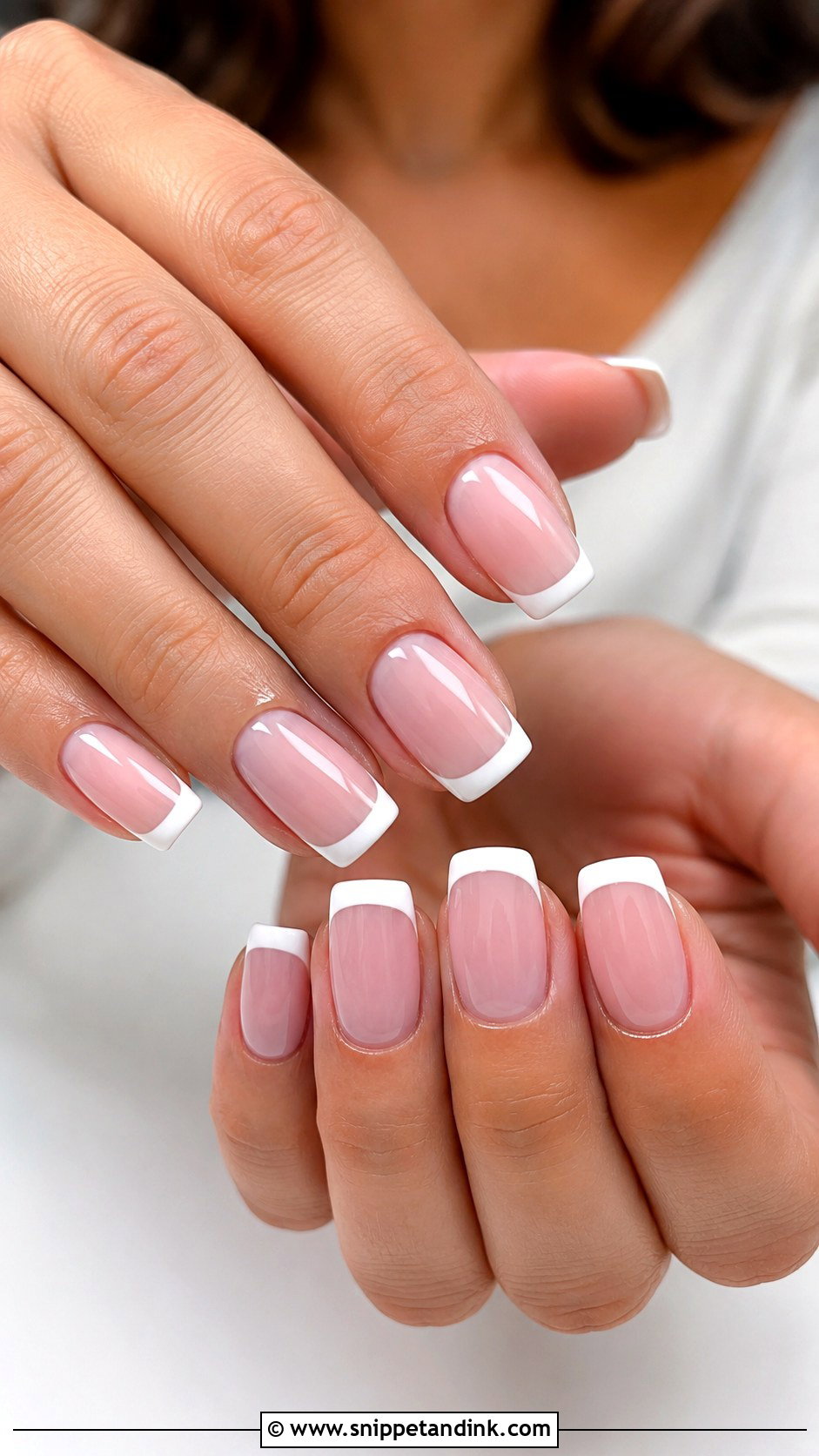Blush Pink Square Wedding Nails - Snippet and Ink - 20 Blush Pink Wedding Nails