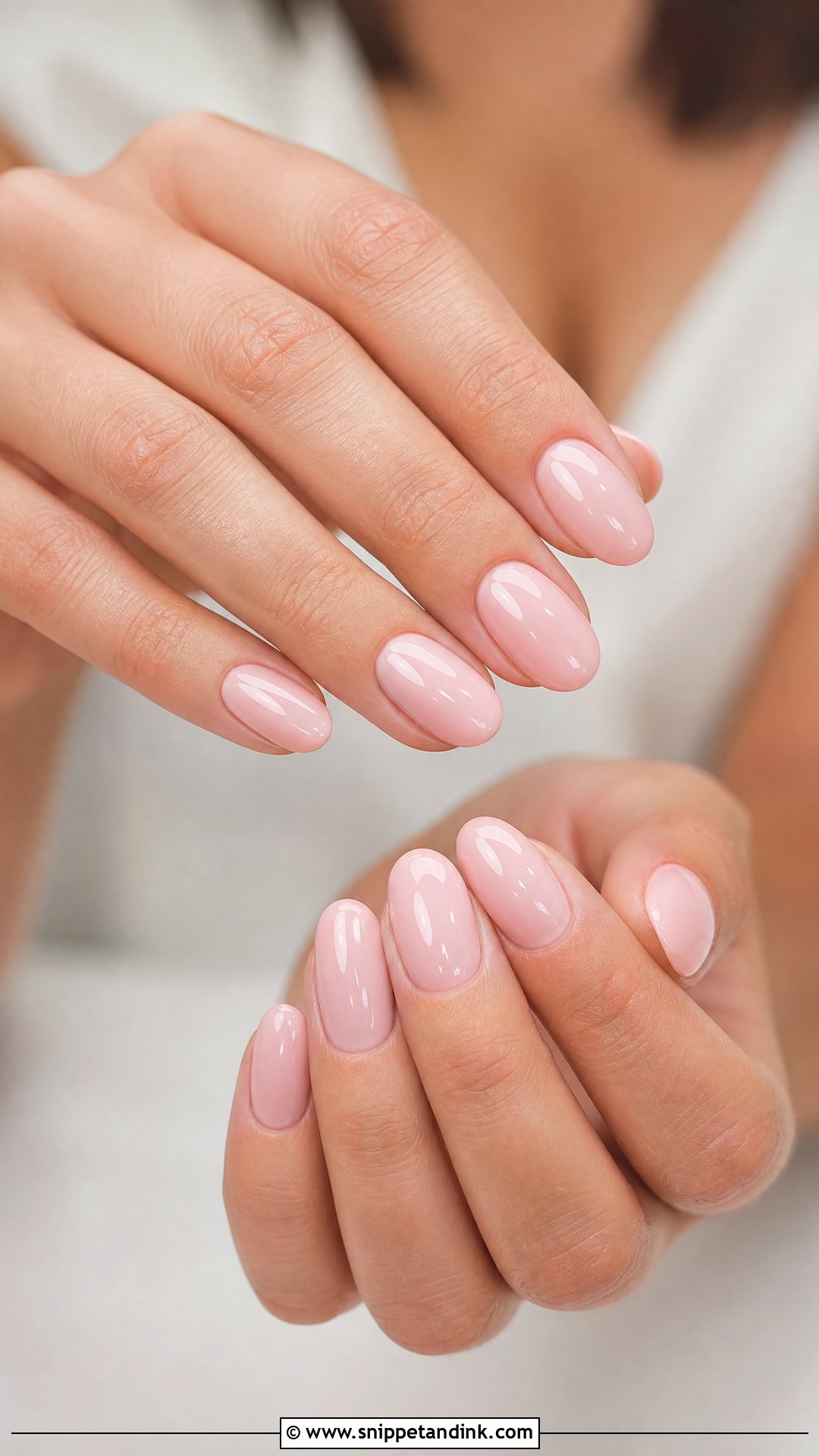 Blush Pink Wedding Acrylic Nails - Snippet and Ink - 25 Wedding Acrylic Nails