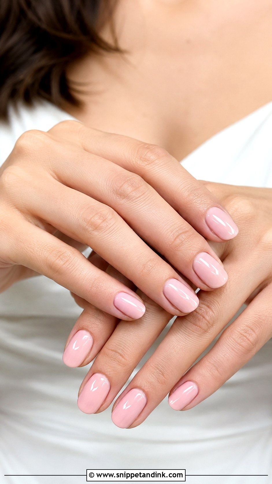 Blush Pink Wedding Guest Nails - Snippet and Ink - 20 Cute Wedding Guest Nails