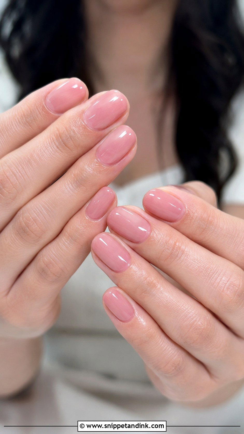 Blush Pink Wedding Guest Nails - Snippet and Ink - 20 Nail Ideas for Wedding Guest