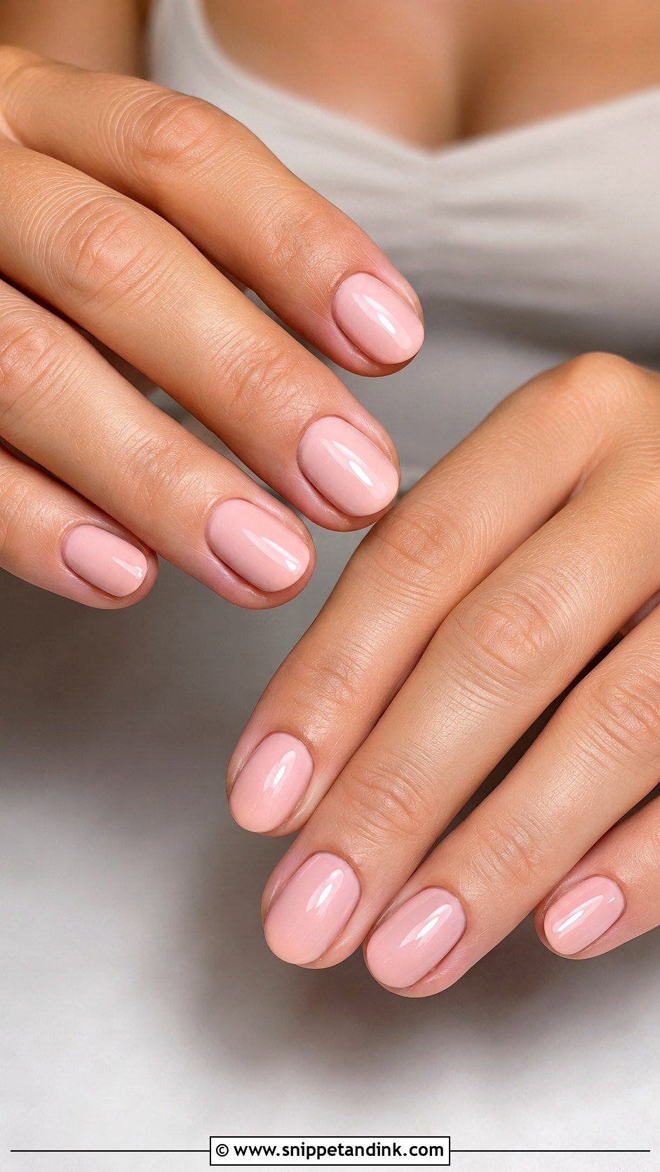 Blush Pink Wedding Guest Nails - Snippet and Ink - 20 Classy Elegant Nails for Wedding Guest