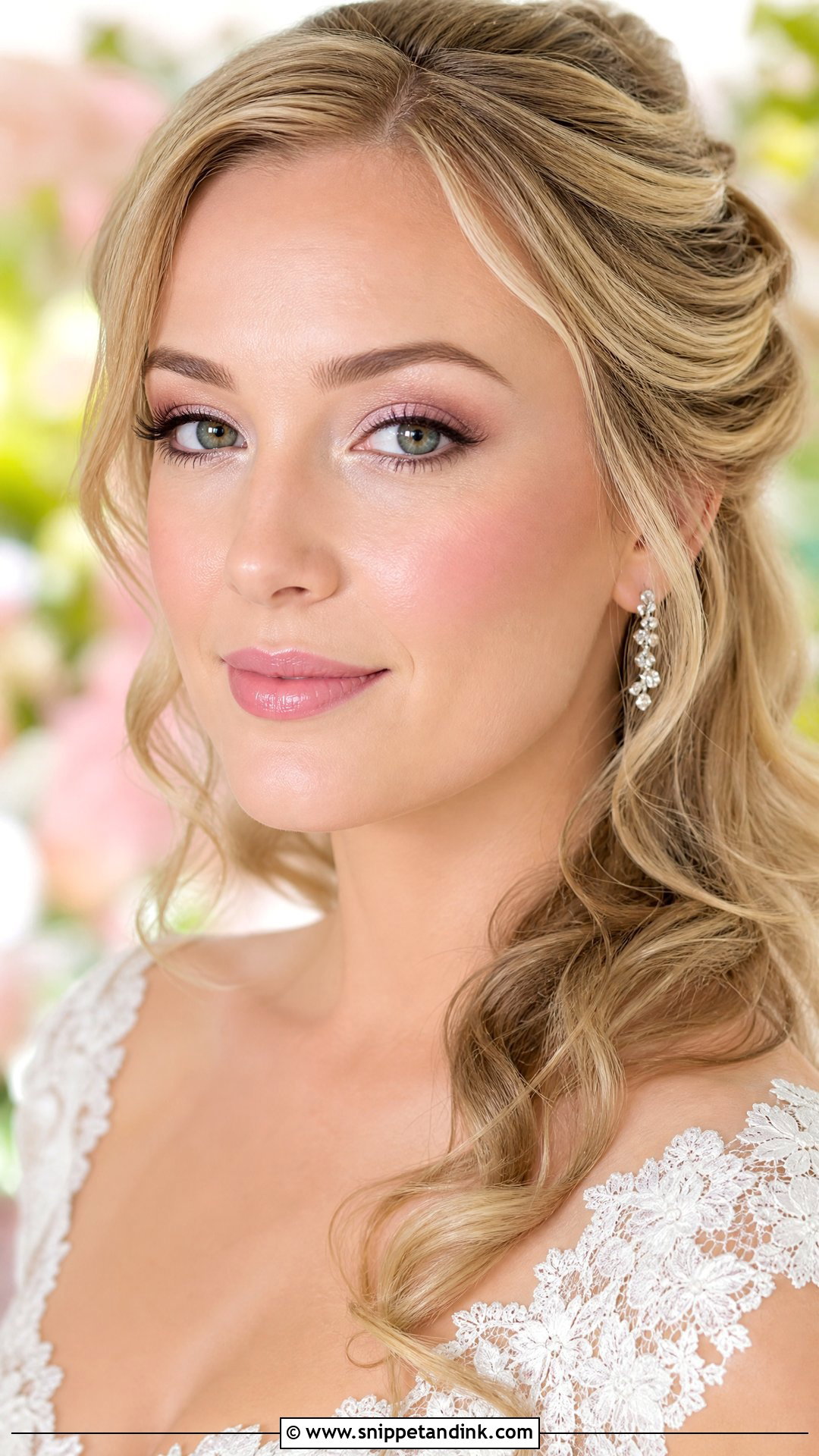 Blush Pink Wedding Lip Color - Snippet and Ink - 20 Wedding Lip Color Ideas