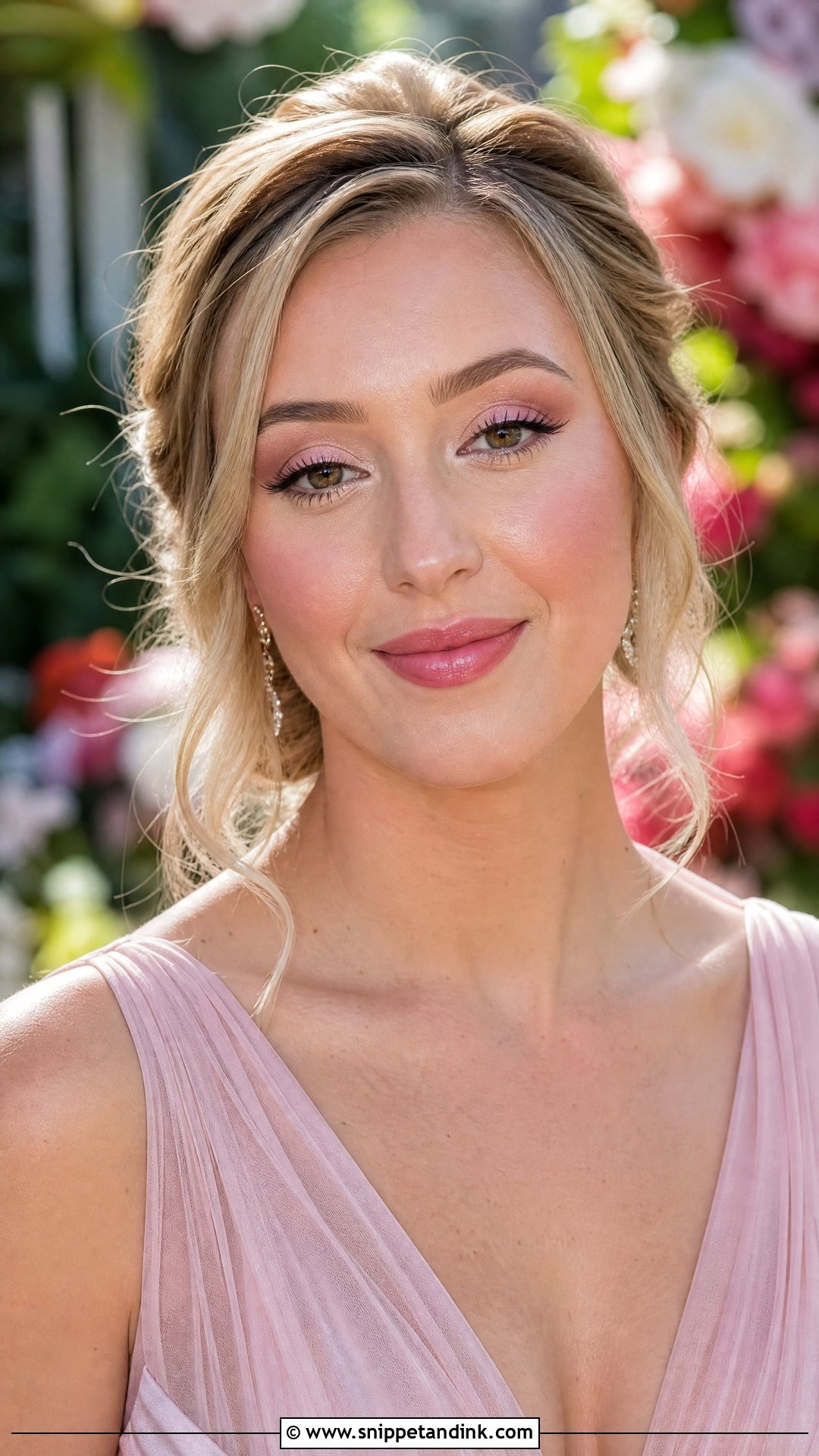Blush Pink Wedding Makeup - Snippet and Ink - 25 Spring Wedding Makeup Ideas