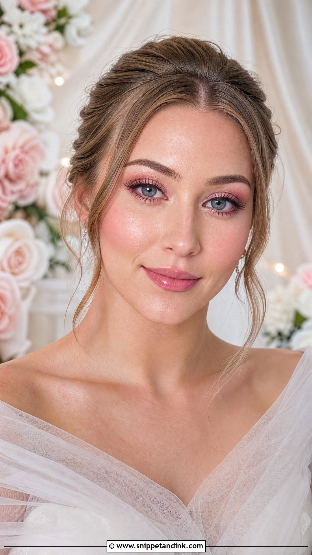 Blush Pink Wedding Makeup - Snippet and Ink - 25 Soft Glowy Wedding Makeup Ideas