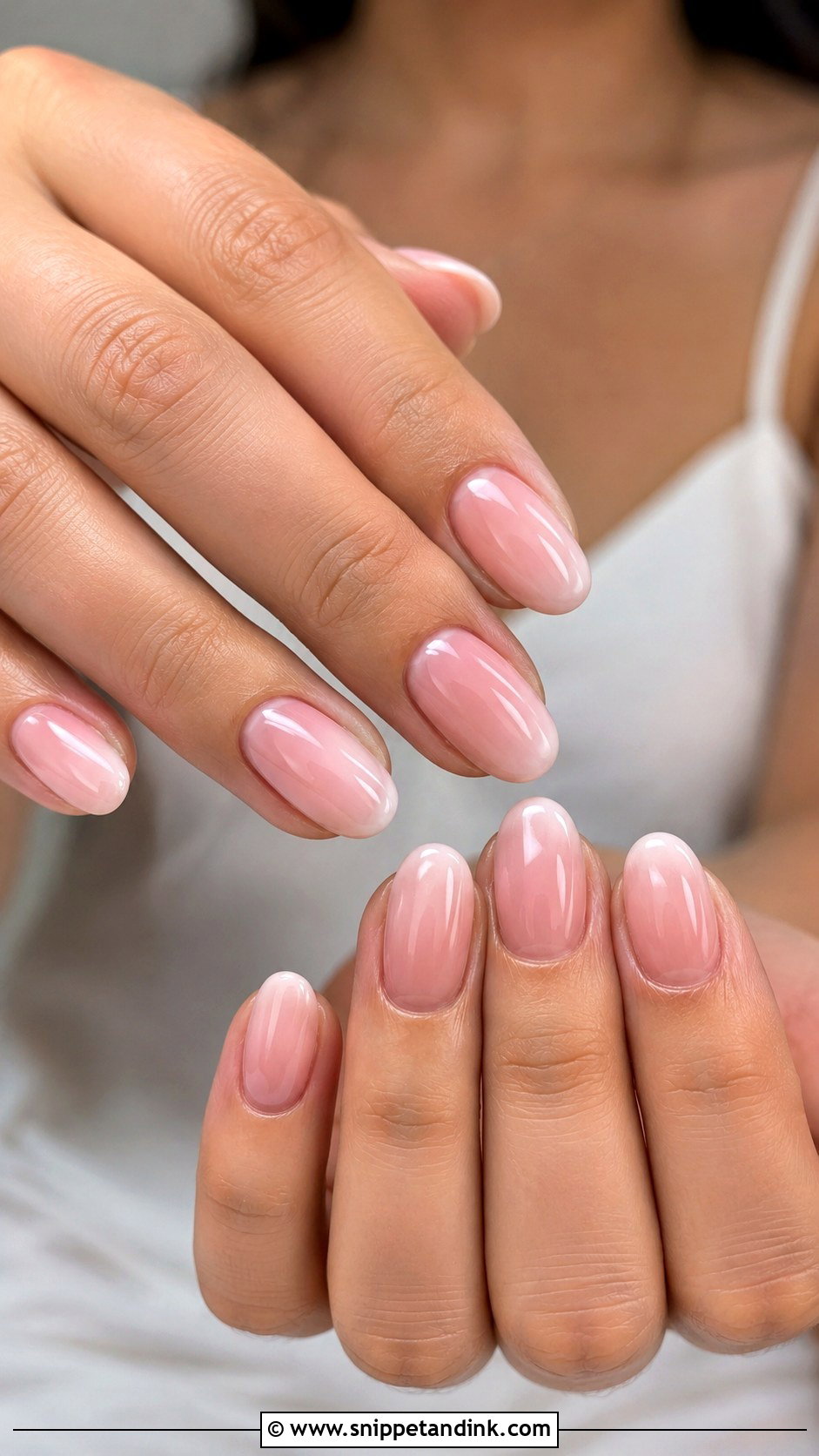 Blush Pink Wedding Nail Extensions - Snippet and Ink - 20 Wedding Nail Extensions Ideas