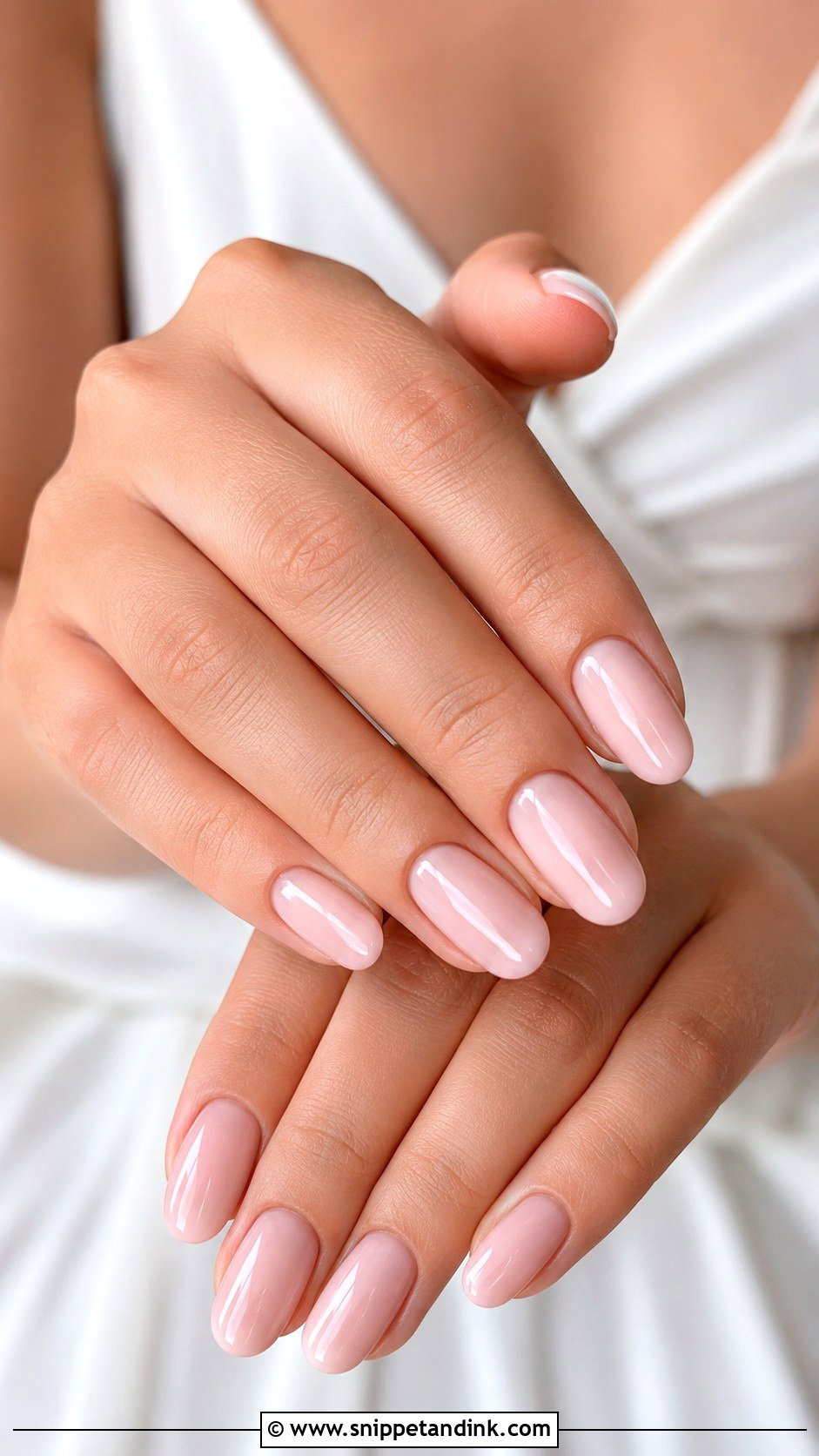 Blush Pink Wedding Nails - Snippet and Ink - 20 Nails Ideas for Wedding