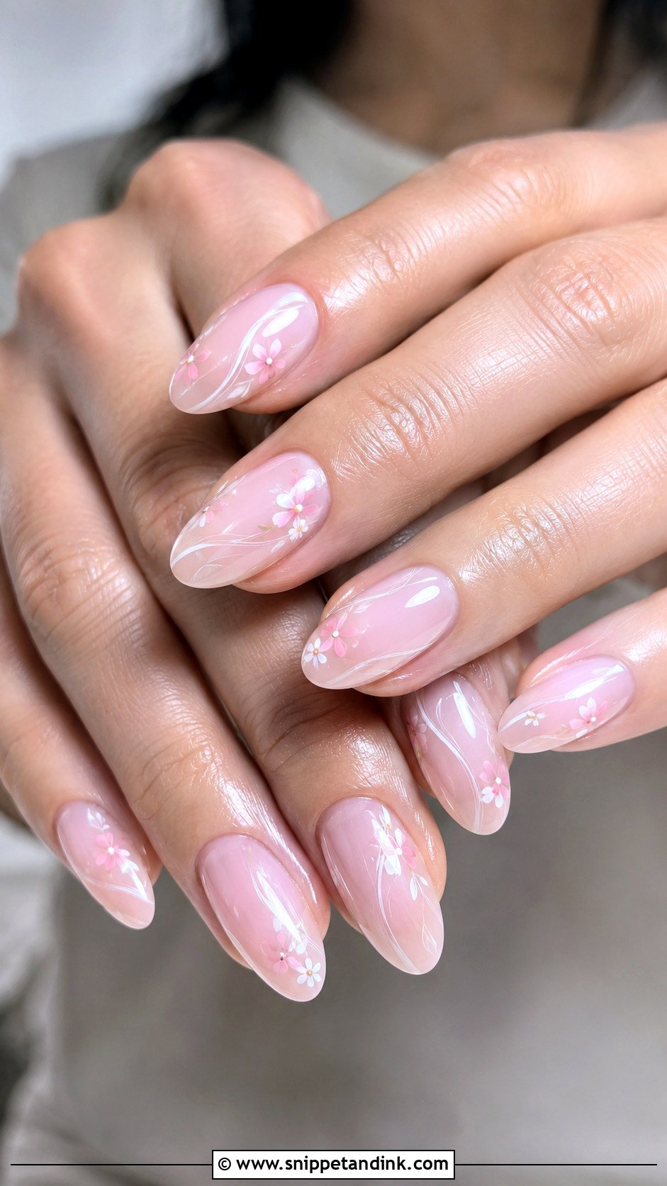 Blush Pink Wedding Nails - Snippet and Ink - 20 Nail Art Designs for Wedding Functions