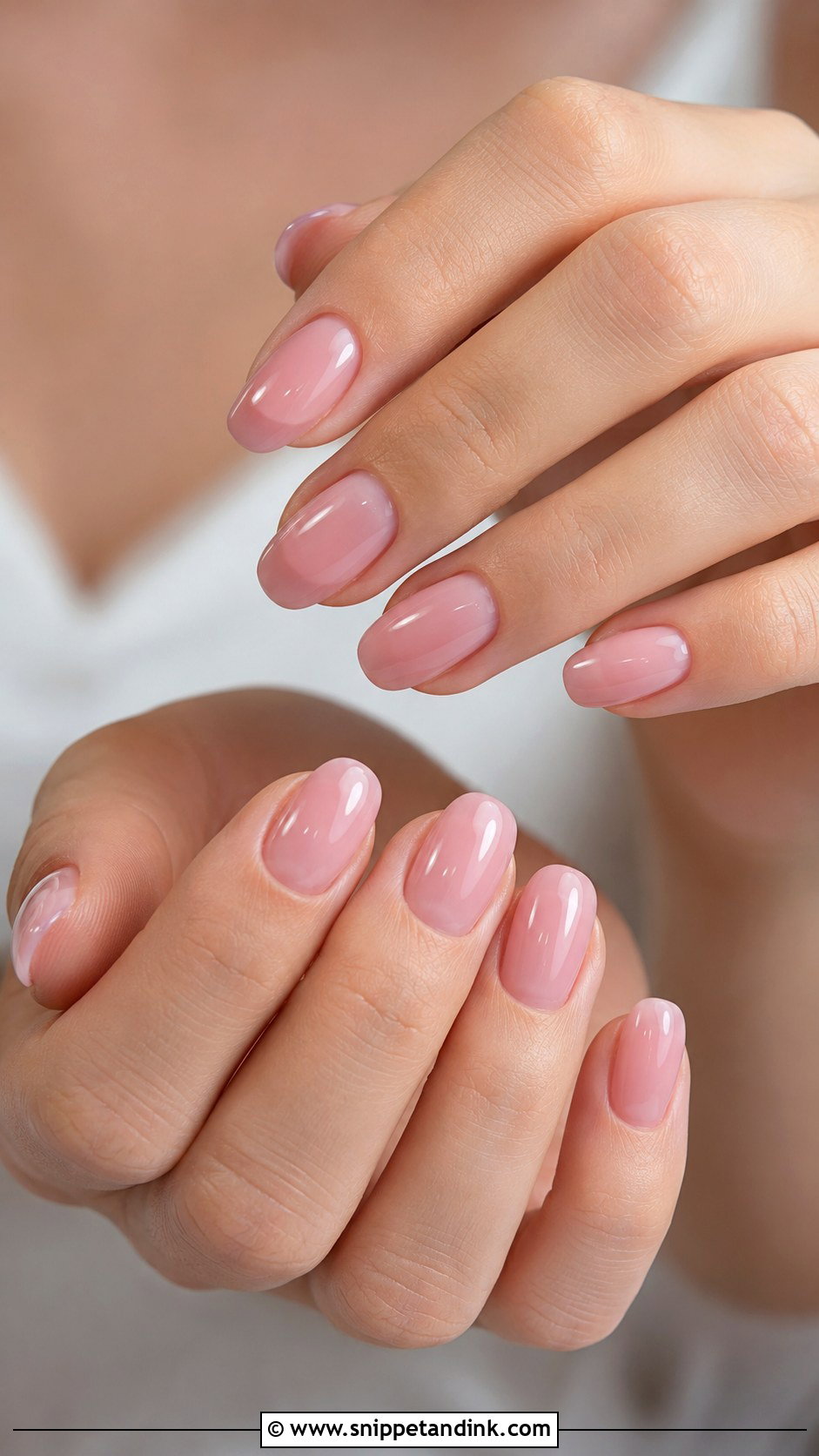 Blush Pink Wedding Nails - Snippet and Ink - 20 Basic Wedding Nails