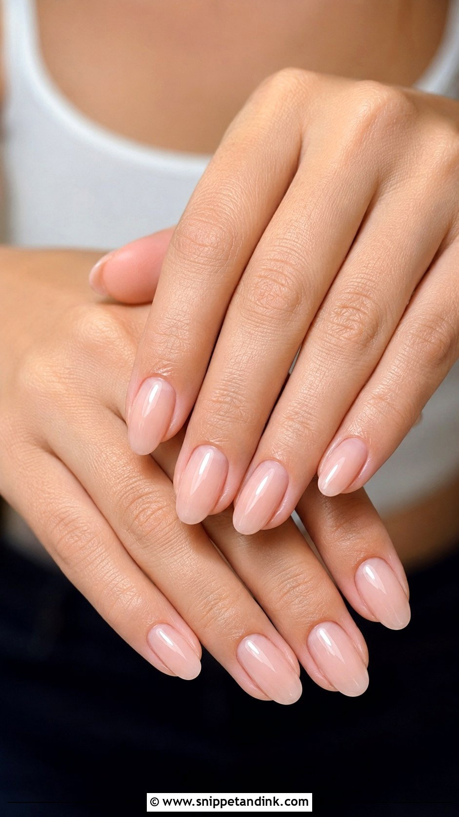 Blush Pink Wedding Nails - Snippet and Ink - 20 Natural Wedding Nails for Bride