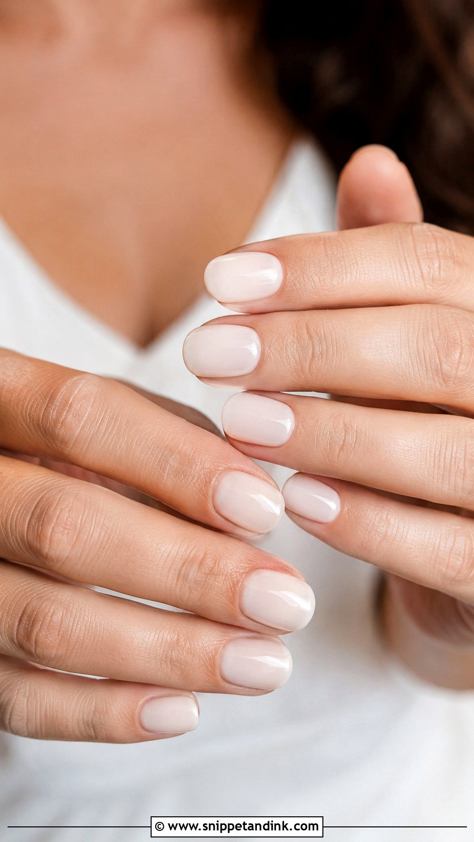 Blush Pink Wedding Nails - Snippet and Ink - 20 Plain Wedding Nails